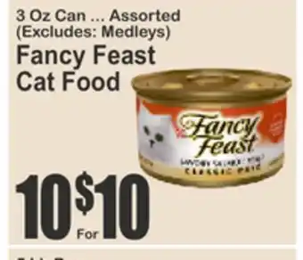 Almonte's Food Dynasty Marketplace Fancy Feast Cat Food offer