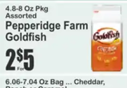 Almonte's Food Dynasty Marketplace Pepperidge Farm Goldfish offer
