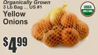 Almonte's Food Dynasty Marketplace Organically Grown Yellow Onions offer