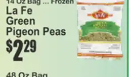 Almonte's Food Dynasty Marketplace La Fe Green Pigeon Peas offer