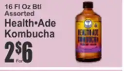 Almonte's Food Dynasty Marketplace 16 FL OZ Btl Assorted Health•Ade Kombucha offer