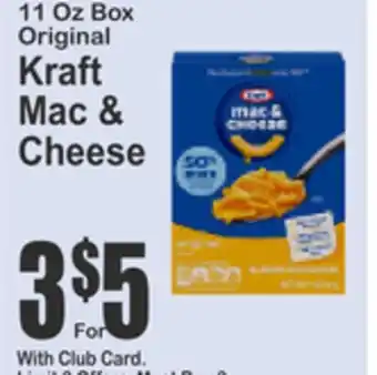 Almonte's Food Dynasty Marketplace Kraft Mac & Cheese offer