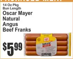 Almonte's Food Dynasty Marketplace Oscar Mayer Natural Angus Beef Franks offer
