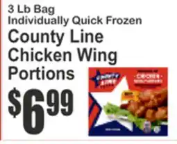 Almonte's Food Dynasty Marketplace County Line Chicken Wing Portions offer