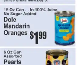 Almonte's Food Dynasty Marketplace 15 Oz Can ... In 100% Juice No Sugar Added offer