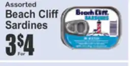 Almonte's Food Dynasty Marketplace Assorted Beach Cliff Sardines offer