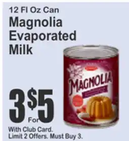 Almonte's Food Dynasty Marketplace Magnolia Evaporated Milk offer