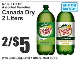 Food Universe Canada Dry 2 Liters offer
