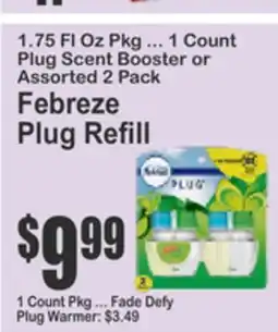 Food Universe Febreze Plug Refill offer