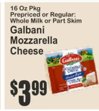Food Universe Galbani Mozzarella Cheese offer