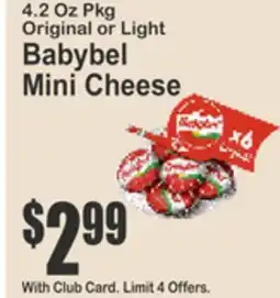 Food Universe Babybel Mini Cheese offer