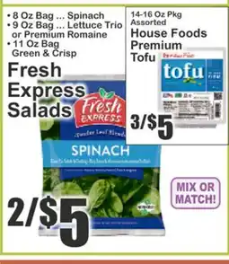 Food Universe Fresh Express Salads offer