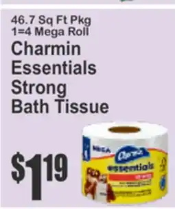 Food Universe Charmin Essentials Strong Bath Tissue offer