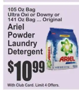 Food Universe Ariel Powder Laundry Detergent offer