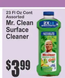 Food Universe 23 Fl Oz Cont Assorted Mr. Clean Surface Cleaner offer