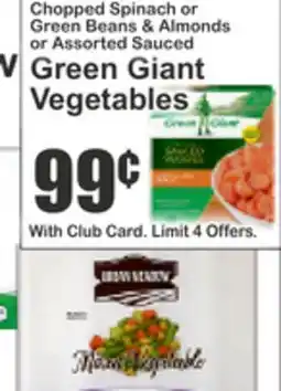 Food Universe Green Giant Vegetables offer