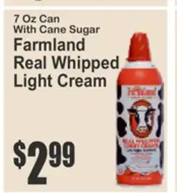 Food Universe Farmland Real Whipped Light Cream offer