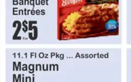 Food Universe Banquet Entrées offer