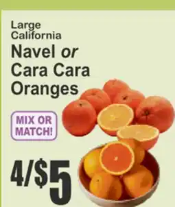 Food Universe Large California Navel or Cara Cara Oranges offer