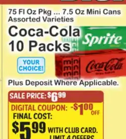 Food Universe Coca-Cola 10 Packs offer