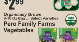 Food Universe Pero Family Farms Vegetables offer
