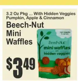 Food Universe Beech-Nut Mini Waffles offer