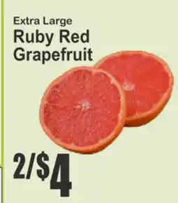Food Universe Extra Large Ruby Red Grapefruit offer