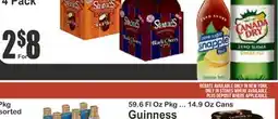Food Universe Snapple茶, Canada Dry Ginger Ale, Guinness offer