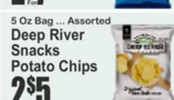 Food Universe Deep River Snacks Potato Chips offer