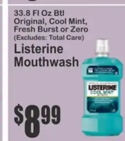 Food Universe Listerine Mouthwash offer