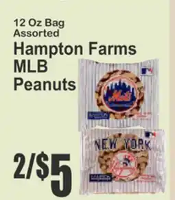Food Universe 12 Oz Bag Assorted Hampton Farms MLB Peanuts offer