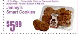 Food Universe • 18 Oz Pkg ... Chocolate Chip or Oatmeal Raisin • Excludes: Peanut Butter & M&M's offer