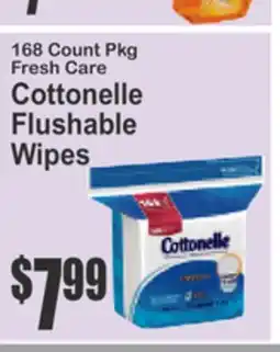 Food Universe Fresh Care Cottonelle Flushable Wipes offer