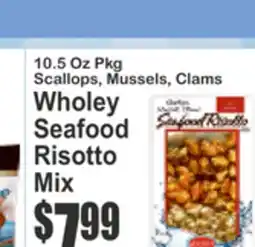 Food Universe Wholey Seafood Risotto Mix offer