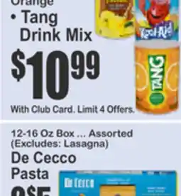 Food Universe De Cecco Pasta offer