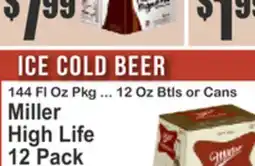 Food Universe Miller High Life offer