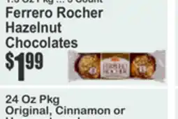 Food Universe Ferrero Rocher Hazelnut Chocolates offer