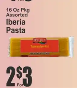 Food Universe 16 Oz Pkg Assorted Iberia Pasta offer
