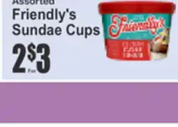 Food Universe Assorted Friendly's Sundae Cups offer
