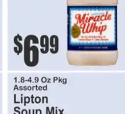 Food Universe 1.8-4.9 Oz Pkg Assorted Lipton Soup Mix offer