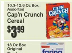Food Universe Cap'n Crunch Cereal offer