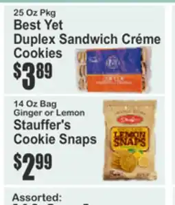 Food Universe Best Yet Duplex Sandwich Crème Cookies offer