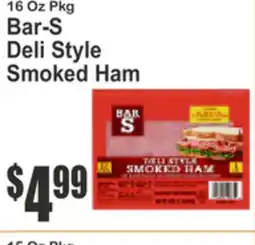 Food Universe Bar-S Deli Style Smoked Ham offer