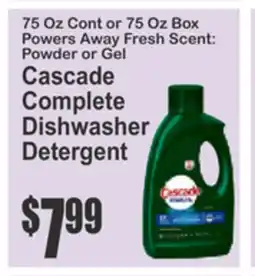 Food Universe Cascade Complete Dishwasher Detergent offer