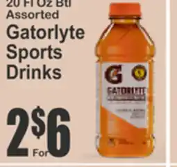 Food Universe Assorted Gatorlyte Sports Drinks offer