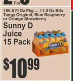 Food Universe Sunny D Juice offer