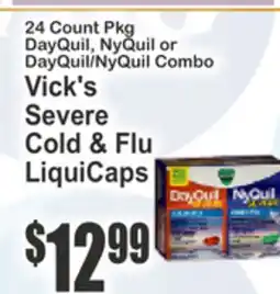 Food Universe Vick's Severe Cold & Flu LiquiCaps offer