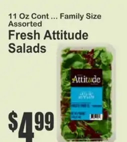Food Universe Fresh Attitude Salads offer