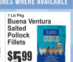 Food Universe Buena Ventura Salted Pollock Fillets offer