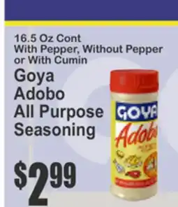 Food Universe Goya Adobo All Purpose Seasoning offer